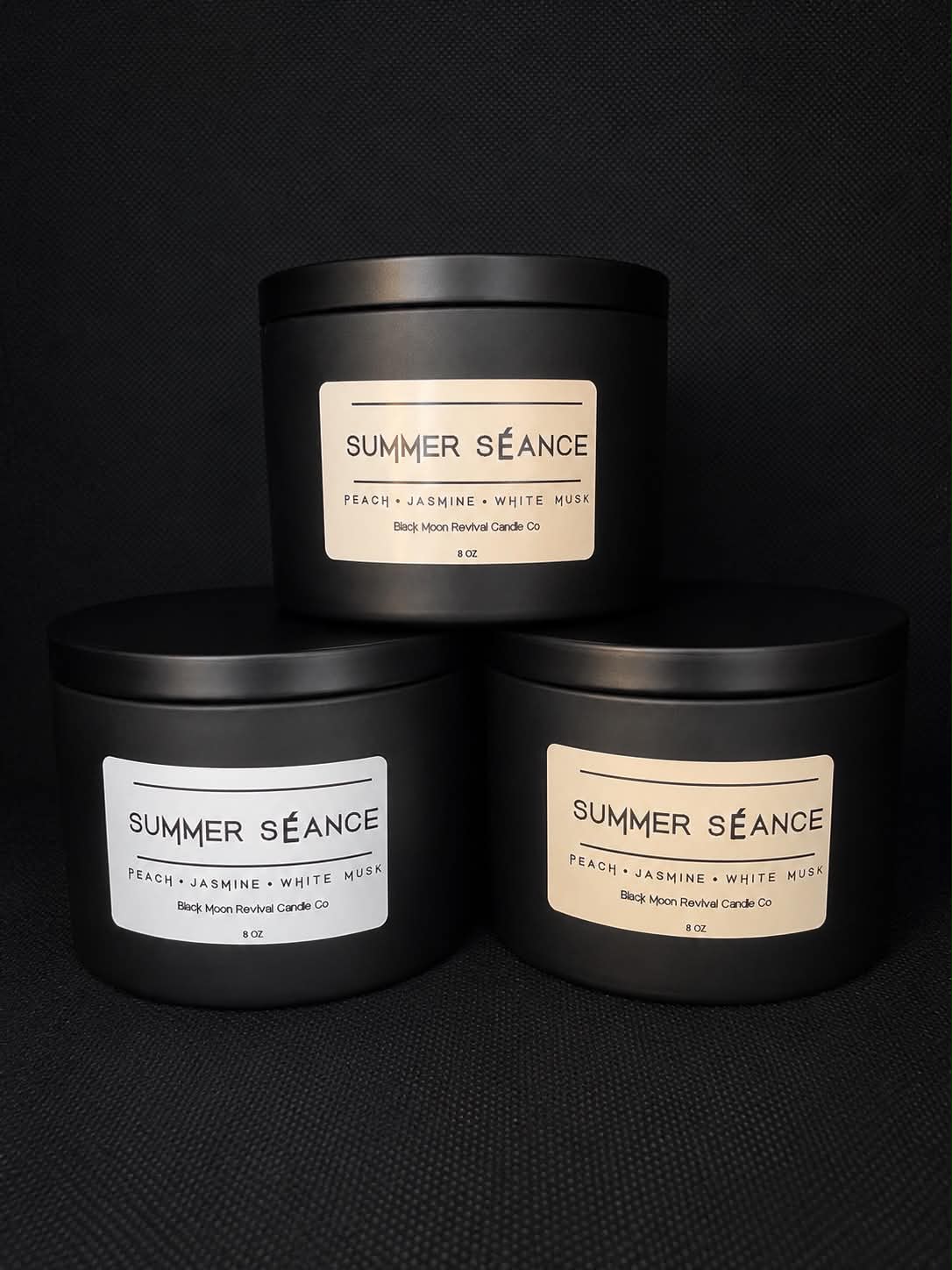 Summer Séance candle, lit